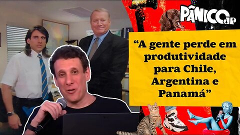 BRASIL TRABALHA MAIS, MAS PRODUZ MENOS DO QUE SEUS PARES, DIZ PESQUISA; SAMY DANA EXPLICA