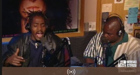 Coolio ft. L.V. “Gangsta's Paradise” on the Howard Stern Show (1995)