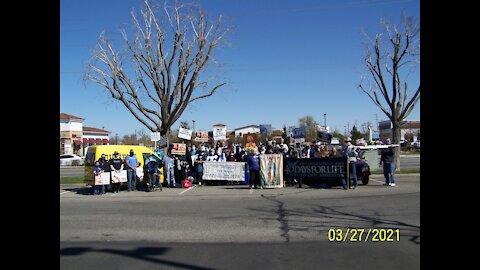 Antelope Valley 40 Days for Life End of Spring Campaign 2021 Prayer Walk