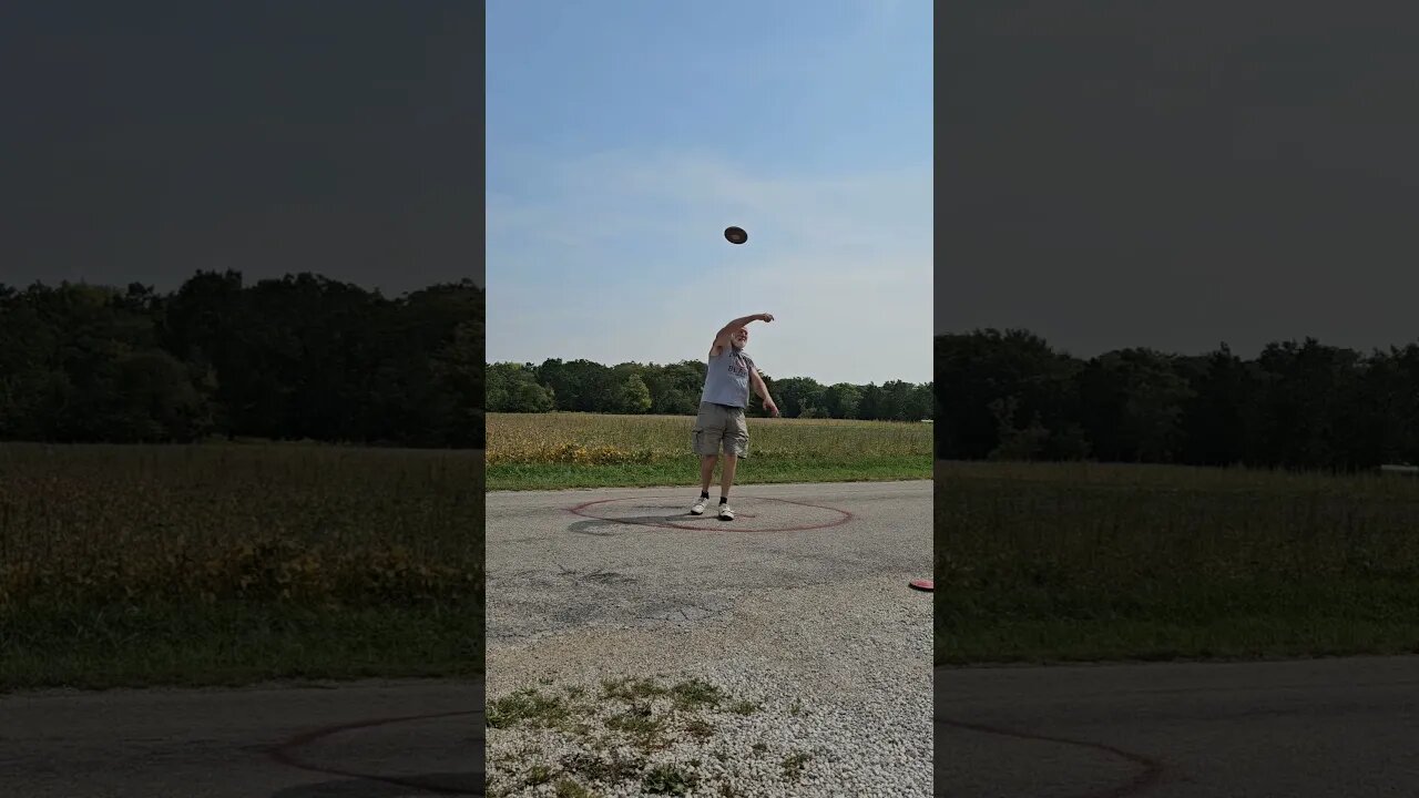 Discus Throw practice, 2nd set