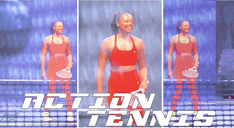 HIT HIGHLIGHTS FROM THE CAGED COURT OF ACTION TENNIS!!