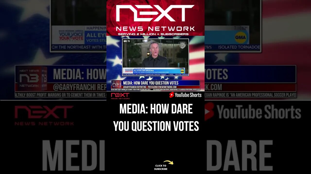 MEDIA: HOW DARE YOU QUESTION VOTES #shorts