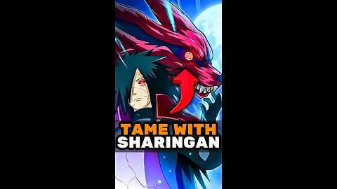 Let's Tame Tailed Beasts with the Sharingan! #sharingan #madara #obito #itachi #tailedbeast #anime