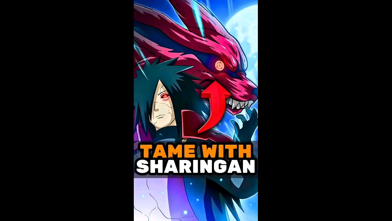 Let's Tame Tailed Beasts with the Sharingan! #sharingan #madara #obito #itachi #tailedbeast #anime