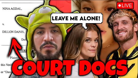 Logan Paul Fiance Nina Agdal Sues Dillon Danis | He may Go to Jail | FULL COURT DOCS