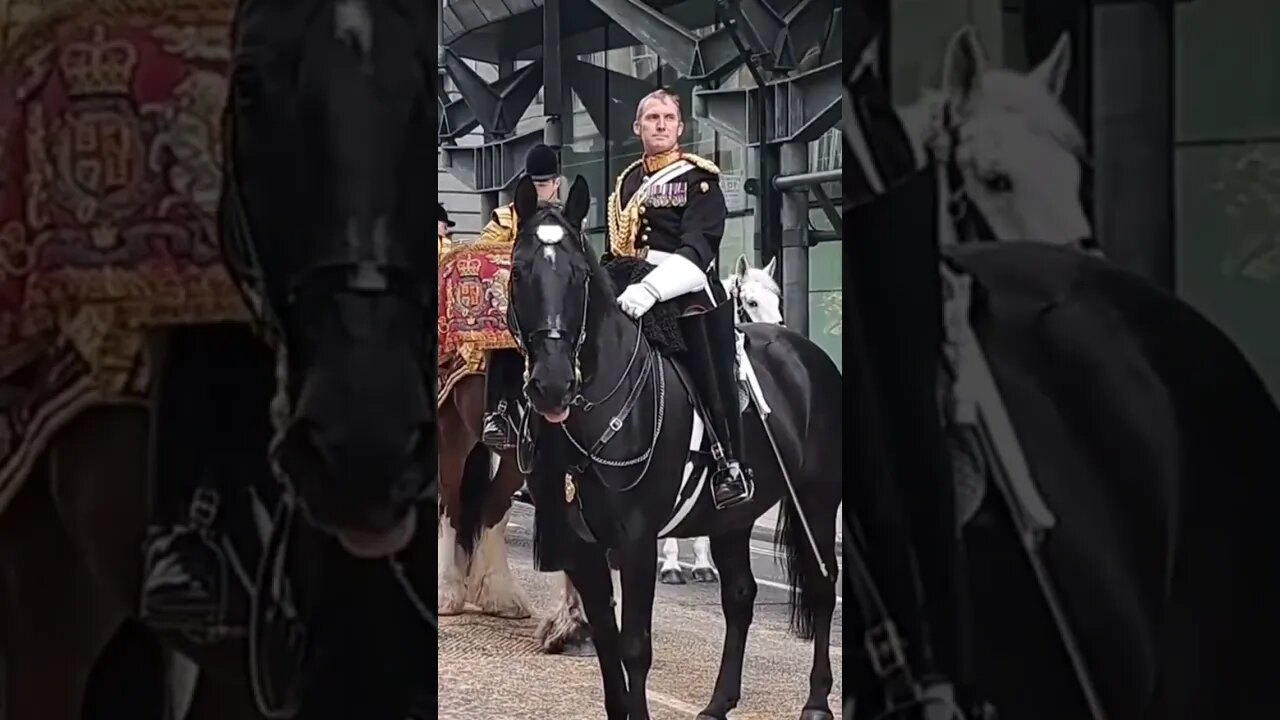 Household cavalry lord mayor show london #london