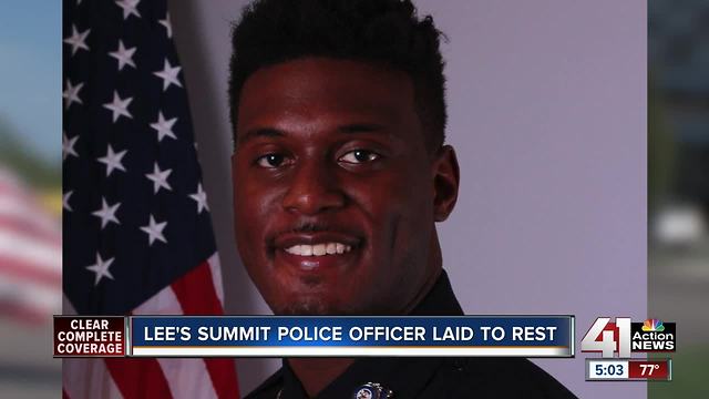 Off-duty Lee's Summit officer killed in Wesport laid to rest