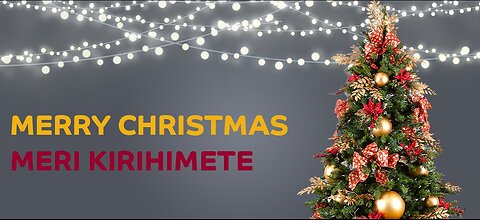 from me to you ALL my listeners and to rumble-ites merry Christmas