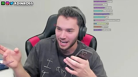 Adin Ross - April 17 2023 (2023-04-17) Full Kick Stream VOD | TWITCH IS FALLING