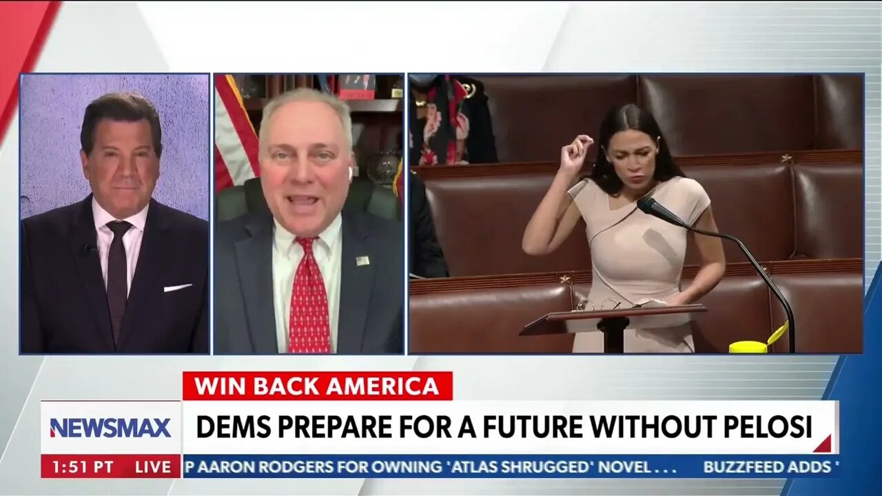 Newsmax | House Republican Whip Steve Scalise with Eric Bolling