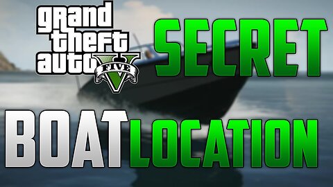 GTA 5 Online: Secret Boat Location "JETMAX" - Free Speed Boat - (How to / Tutorial) [GTA V]