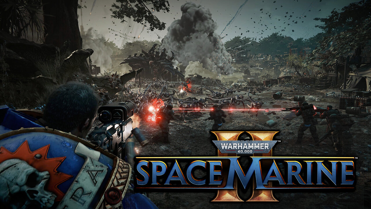 Retaking the Planetary Batteries | Space marine 2 FULL GAME Part 2