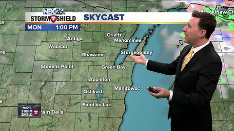 Michael Fish's NBC26 Storm Shield weather forecast