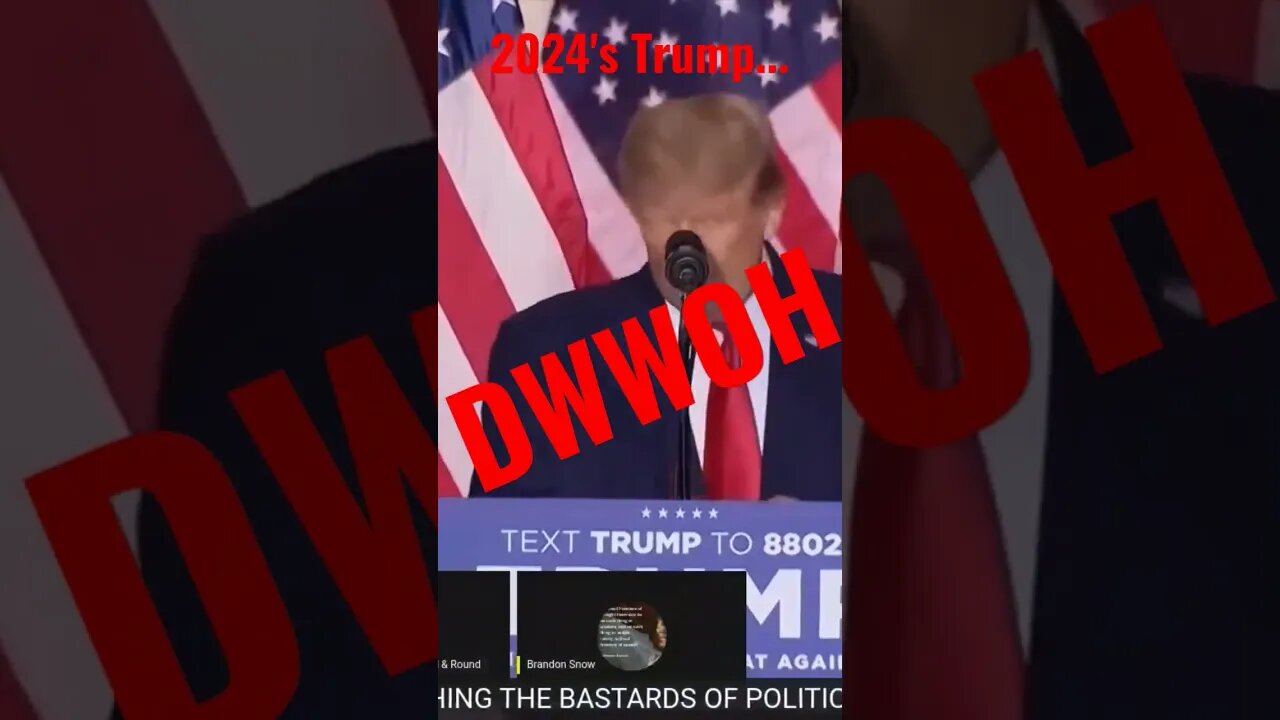 2024's Trump is BIGGER, BETTER, STRONGER, FASTER... but wait till you see what he can do!? #DWWOH