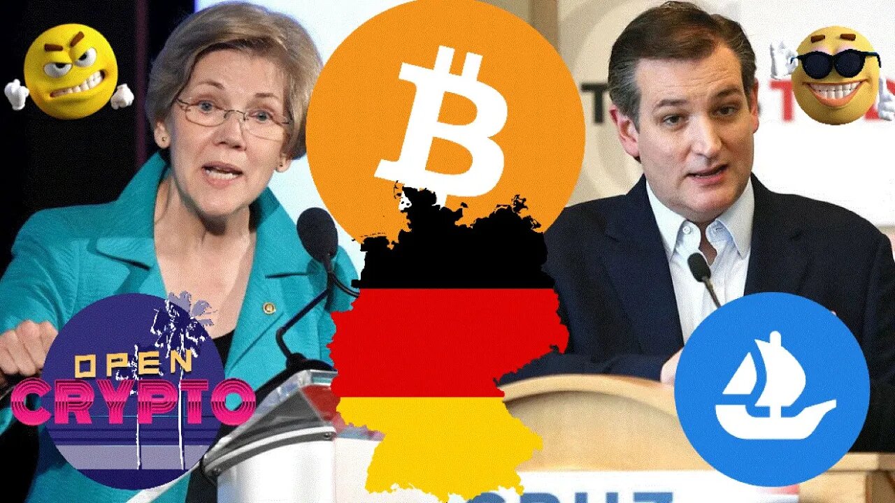 Crypto Becoming Partisan? Germany Bullish & Open Sea - Crypto News Today