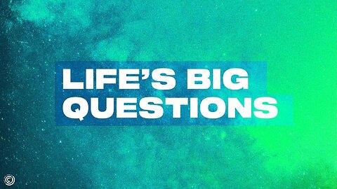 "What is the Purpose of Life?" - Ecclesiastes