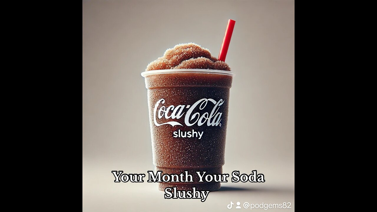 Your Month Your Soda Slushy