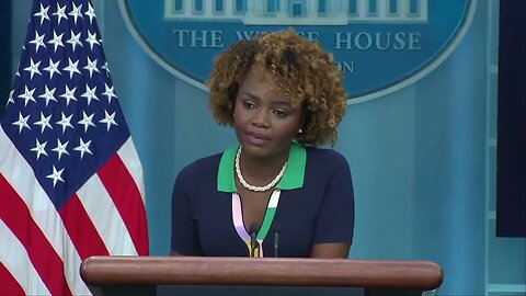 Karine Jean-Pierre Declines To Say How Much Longer She Intends To Stay In Her Role As Press Sec