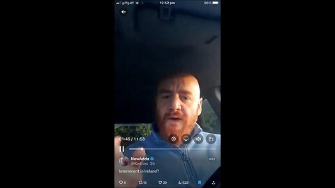 Message from Ireland : about Jon Wedger