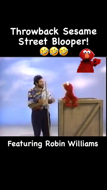 Robin Williams on Sesame Street
