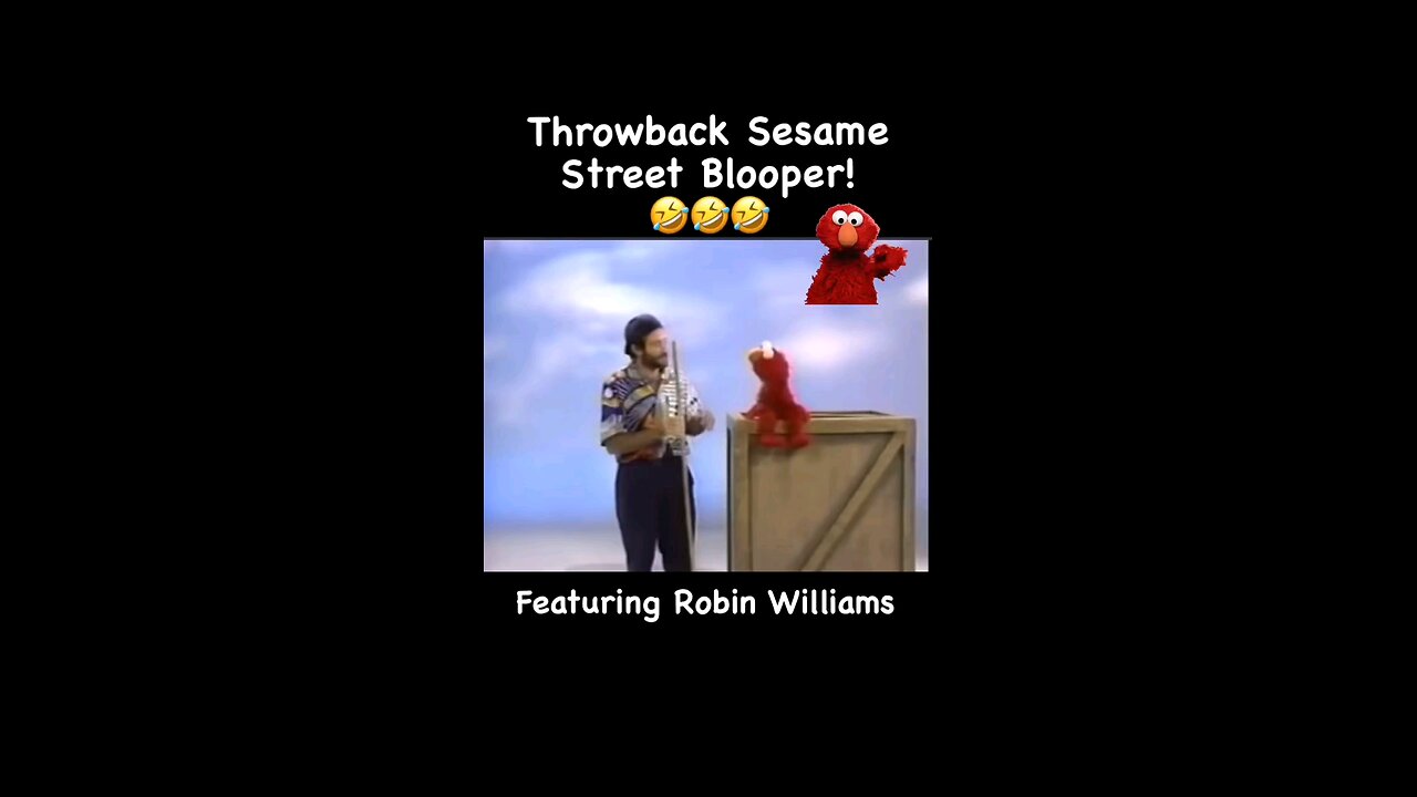 Robin Williams on Sesame Street