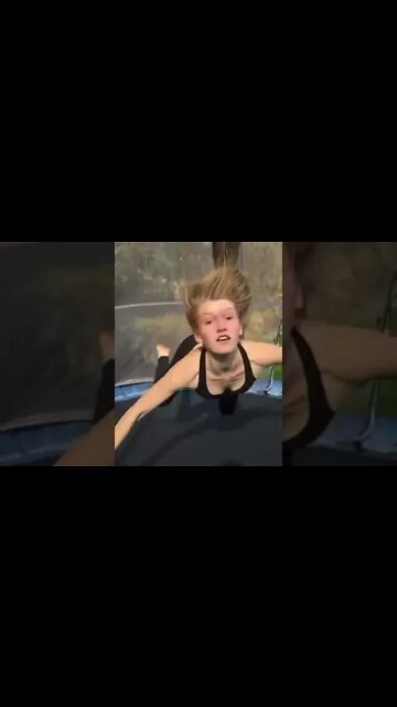 Trampoline Golden Waterfall