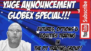 ES & NQ RTH Futures Live Stream - The Pit Futures Trading