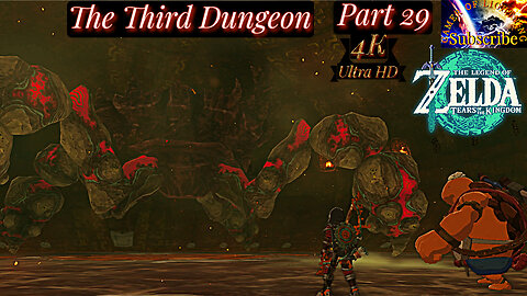 The Fire Temple Part 29 Blind Let's Play Tears of the Kingdom