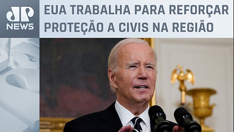 Biden fala com Israel e Palestina sobre ajuda em Gaza