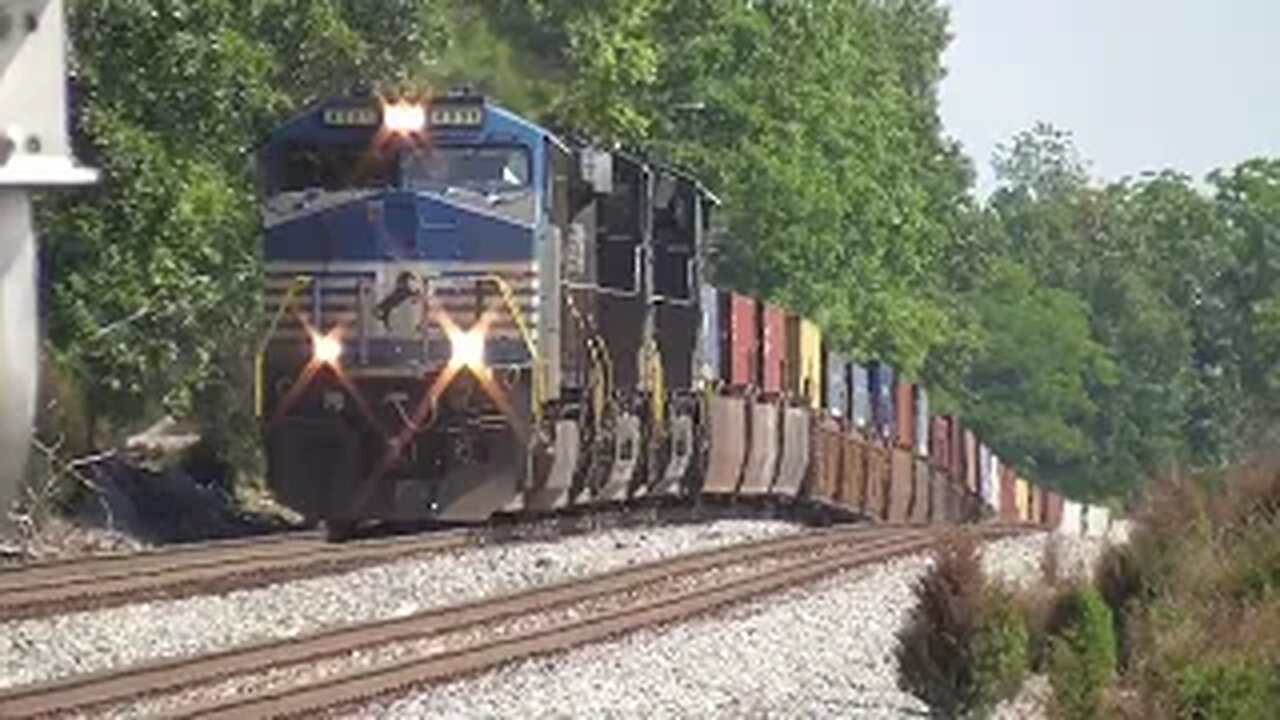 Norfolk Southern 4001 Blue from Front Royal, Virginia June 4, 2024 Part 2