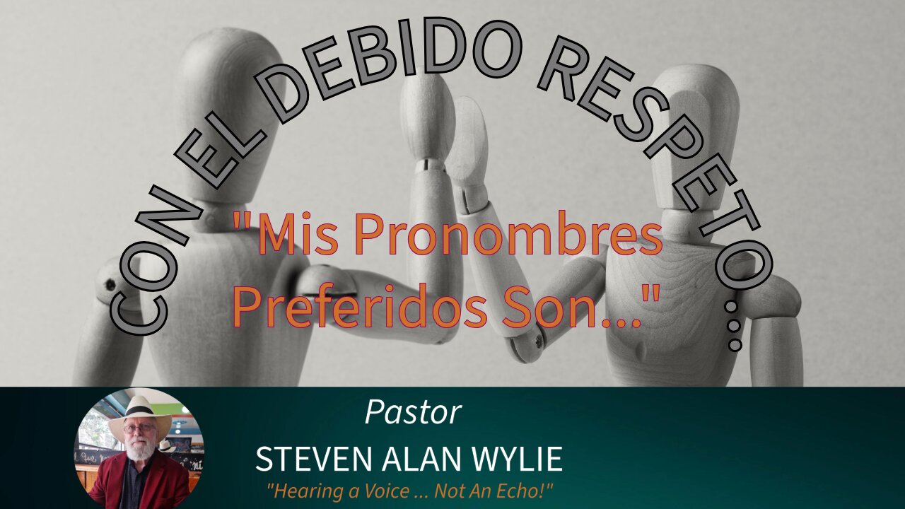 “CON TODO EL RESPETO - Mis pronombres preferidos son …” Entonces, ¡esto es lo que pasó!