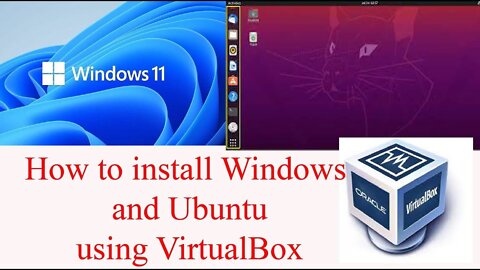 Installing Ubuntu and windows side by side using virtual box