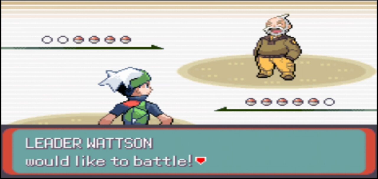 Pokemon Emerald - Mauville Gym Leader Battle: Wattson