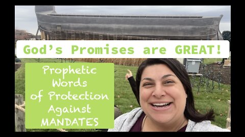 PROMISES of Protection - STAND UP Against the MANDATES - Prophetic Words