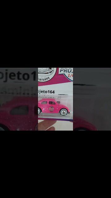 Hot wheels Volkswagen Fusca custom #hotwheels #miniaturas #carrinhos