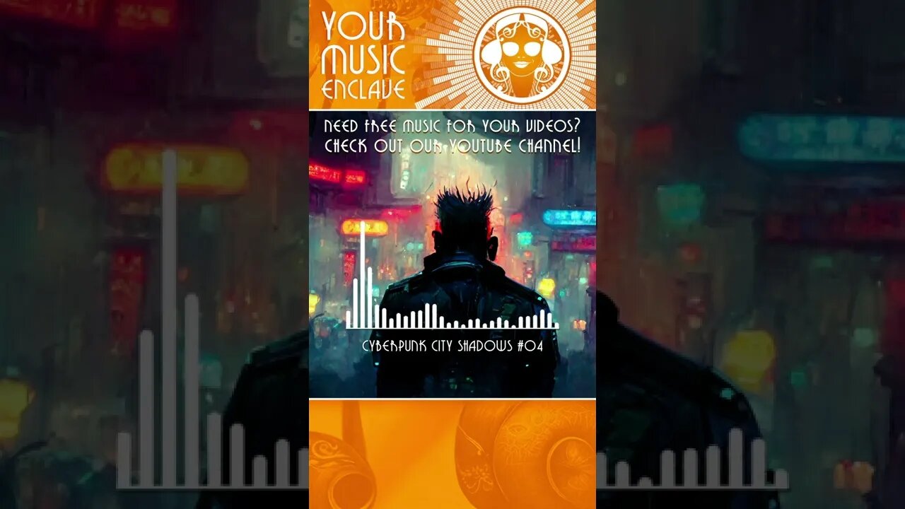 FREE Music for Commercial Use at YME - Cyberpunk City Shadows 03 #Shorts