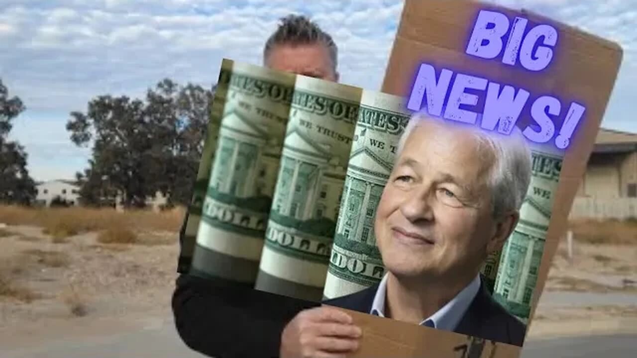 Part 2 Jamie Dimon Selling JPM Stock As Banks Crash