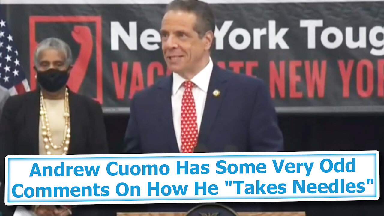 Andrew Cuomo Has Some Very Odd Comments On How He "Takes Needles"