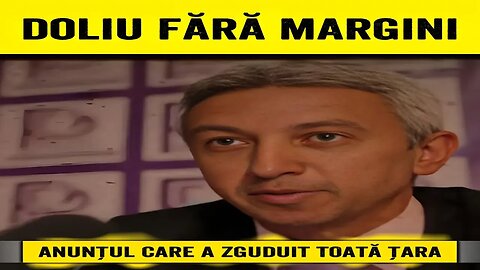 🔴 ANUNȚUL CARE A ZGUDUIT ȚARA