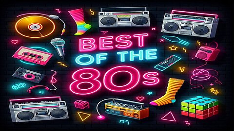(LIVE) 24Hrs of Back To The 80s - 80s Greatest Hits