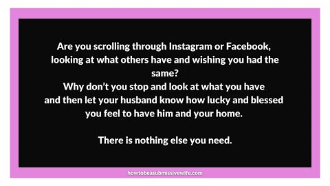 Are you scrolling through Instagram or Facebook, looking at what others have