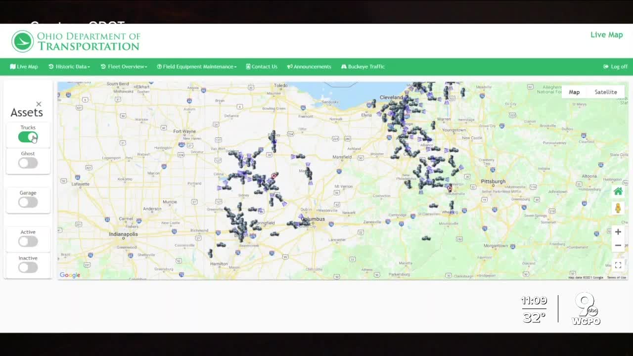 ODOT using new GPS tech to remove snow faster