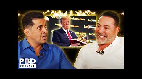 “America Sucks Right Now” - Oscar De La Hoya On Voting For Trump & The DOWNFALL Of California