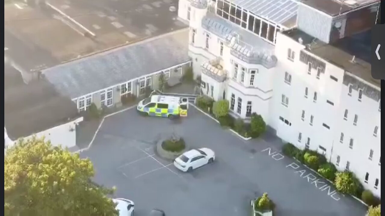 Alan Merritt ? Drom footage : police taking people in secret from hotel ?