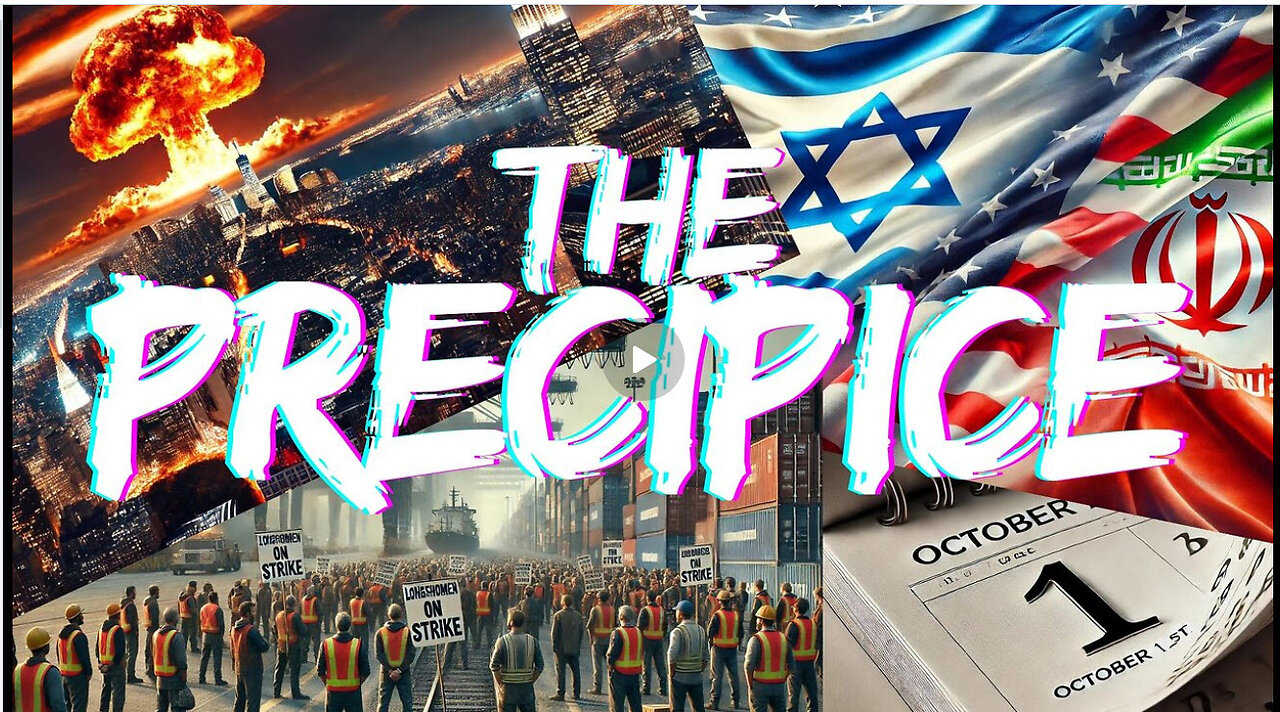 THE PRECIPICE - WW3 ISRAEL IRAN - PORT STRIKES & OCTOBER SURPRISE with JOSH REID