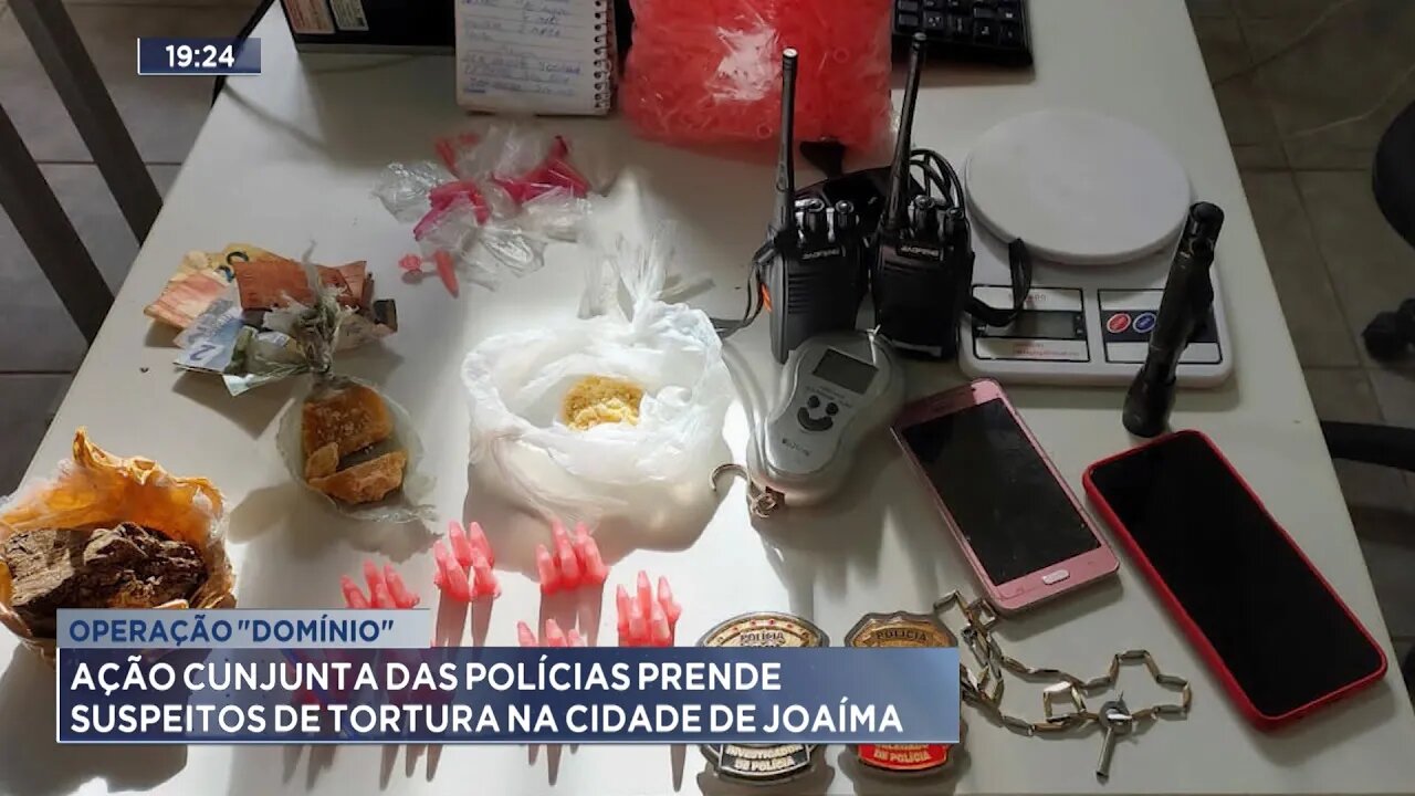Operação Domínio: Ação Conjunta das Polícias Prende Suspeitos de Tortura na Cidade de Joaíma.