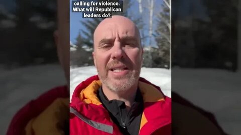 Donald Trump is calling for violence...will Republican leaders remain silent?