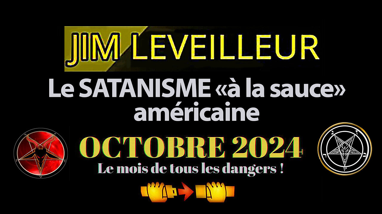 SATANISME "à la sauce "Mcdo" américaine"...Jim Leveilleur (Hd 1080)