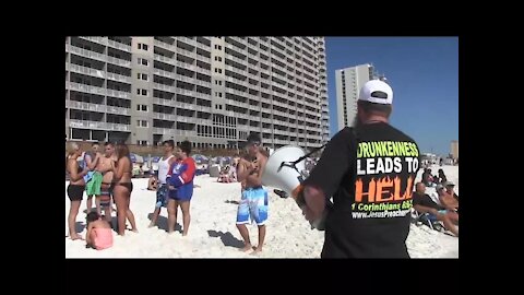 Panama City Beach Spring Break 2017 | Open Air Preaching | Kerrigan Skelly