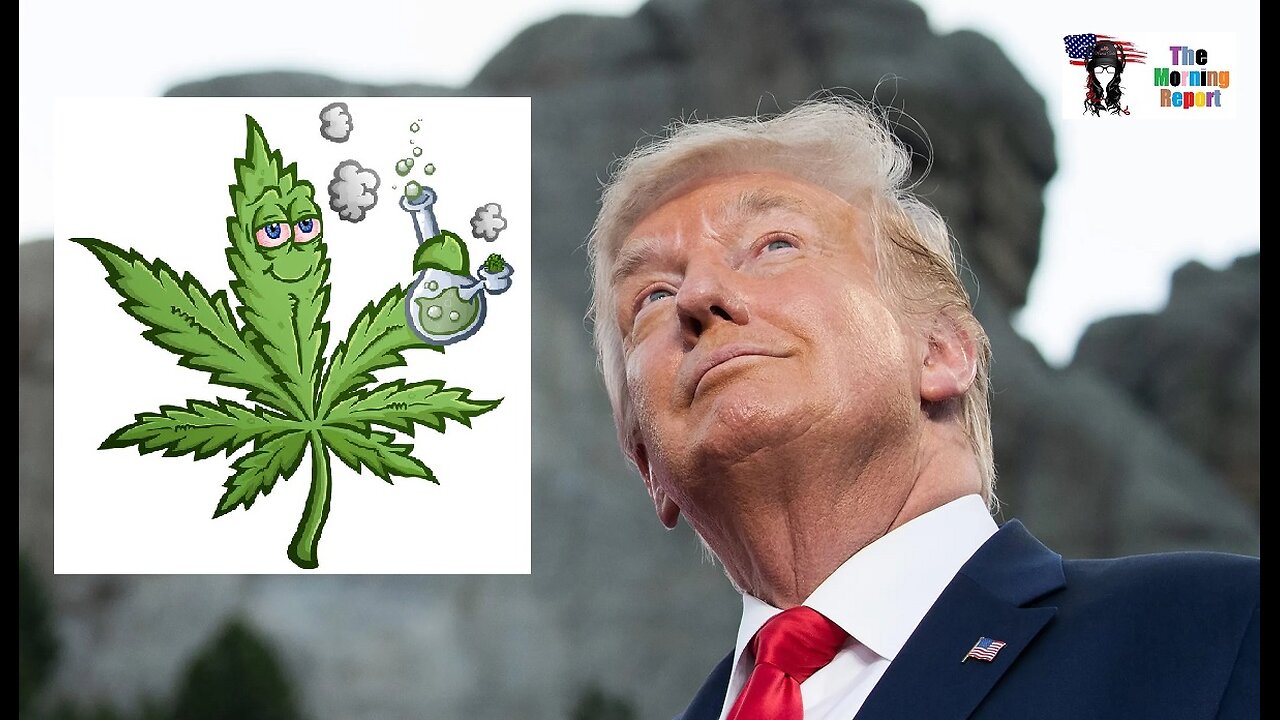 TRUMP backs Legal Weed - just like Obama did; leaves HarrisWalz in the dust